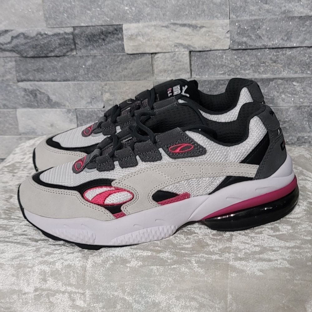 NWOT Puma Cell Venom White/Pink Sneakers